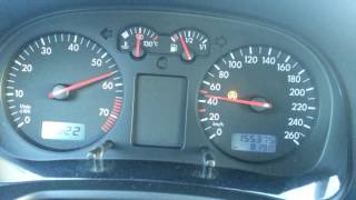 VW Golf 4 16 16v BCB 105 HP 77KW Acceleration [upl. by Kabob]