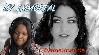 My Immortal  Evanescence REACTION [upl. by Yemane]