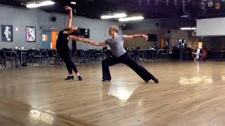 Oleg Astakhov and Olivia Wesolowski practice 5 dance December 5 2013 [upl. by Fulton]