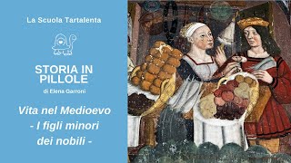 VITA NEL MEDIOEVO  I FIGLI MINORI DEL FEUDATARIO [upl. by Kunkle56]