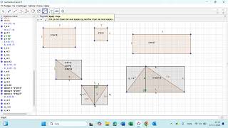 Beregning af arealer af rektangler kvadrater og trekanter [upl. by Marciano]