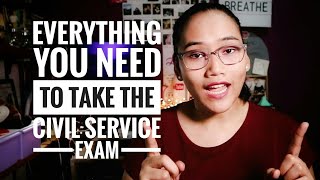 Everything You Need To Take The Civil Service Exam [upl. by Acisset624]