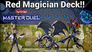 Dark Magician and Red Eyes  The Best Deck  YuGiOh Master Duel [upl. by Aerbua]