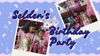 Celebrating selden’s 6th birthdayunboxing gifts 🎁 celebration [upl. by Oicirtap]