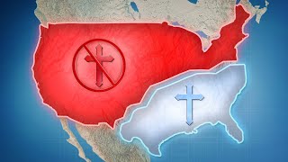 Why The US South Is Insanely Religious [upl. by Nnuahs466]