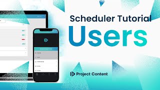 Scheduler Tutorial  Users amp Admin Dashboard [upl. by Kim]