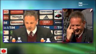 Mihajlovic guarda la sua imitazione e si diverte «Siamo uguali» ho pensato davvero fossi io [upl. by Mensch]