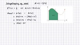 Integralregning og areal [upl. by Haida]