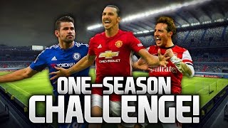 ONESEASON CHALLENGE  TOPPS KICK FIFA 16 [upl. by Noissap6]