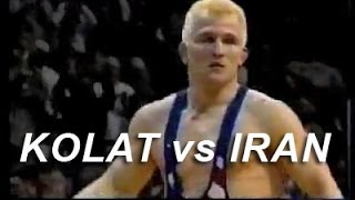 Cary Kolat vs Iran from KOLATCOM Wrestling Techniques Moves Instruction [upl. by Macpherson]