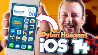 Hoe customize je iOS 14 iPhone in Dylan Haegens stijl  DOWNLOAD ONZE ICONS [upl. by Annail]