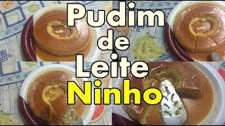 PUDIM DE LEITE NINHO [upl. by Yenatirb]