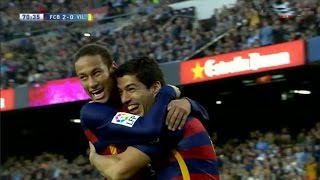 Barcelona vs Villarreal 30 All Goals amp Highlights 08112015  Barcelona 30 Villarreal [upl. by Merriott]