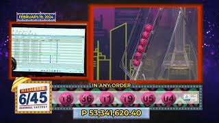 LIVE PCSO 900 PM Lotto Draw  February 19 2024 [upl. by Jensen810]