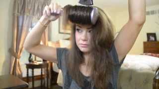 Part 2 of 4 TUTORIAL WAVY HAIR VoluminousBLOW DRY Products Straighten and Curl REQUESTED [upl. by Sivert]