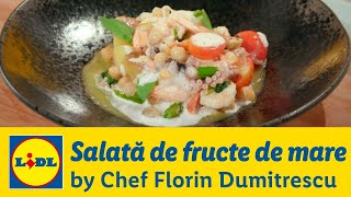 Salata de fructe de mare • Gateste cu Chef Florin Dumitrescu [upl. by Syck]