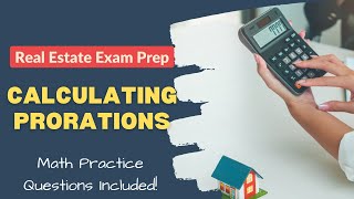 REAL ESTATE EXAM PREP  CALCULATING PRORATIONS [upl. by Domenico]