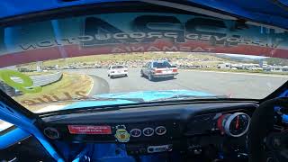 2024 Basverville Historics muscle car cup Escort Torana Bmw [upl. by Ahsemit598]