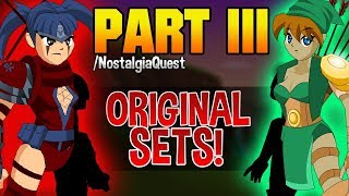 AQW NOSTALGIAQUEST UNLOCKED REVIEW PART 3  AQWorlds 2018 [upl. by Nylimaj]