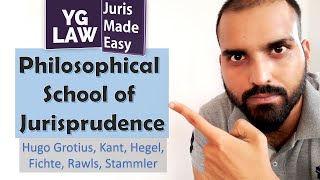 Philosophical School of Jurisprudence [upl. by Adrian]