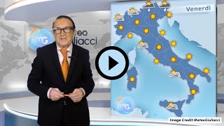 Previsioni meteo per venerdì 11 ottobre Sensibile miglioramento del tempo [upl. by Hareehahs]