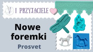 Foremki silikonowe do decoupage foremki Prosvet [upl. by Alroy]