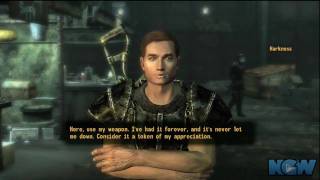 Fallout 3 The Replicated Man  Revealing Harkness Positive Karma  WikiGameGuides [upl. by Nosecyrb]