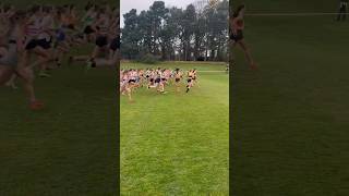 Lindsays Short Course XC U17 Women Race Start [upl. by Marston267]