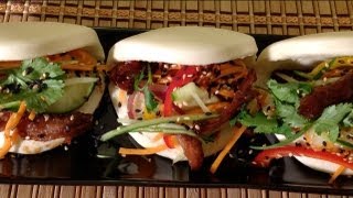 Steamed Pork Buns With Slow Cooked Pulled PorkHow To Make Vietnamese TacosVietnamese Banh Bao [upl. by Sosthenna]