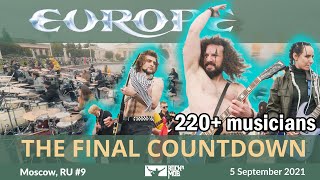 Europe  The Final Countdown Rocknmob Moscow 9 220 musicians [upl. by Jose]