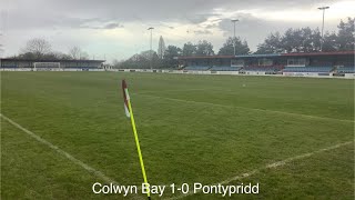 Colwyn Bay 10 Pontypridd highlights [upl. by Chryste]