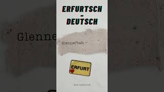 Erfurtsch  Deutsch Teil 2 [upl. by Cacka]