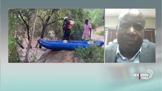 Limpopo man rescued from flooded river banks 4 days later [upl. by Fred350]