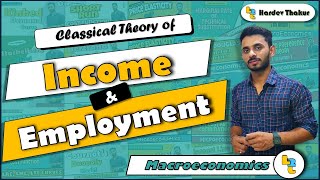 09 Classical theory of Income and Employment by Hardev Thakur [upl. by Cohlette330]