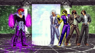 KOF Mugen GS IoriYagami Vs Super Kyo Kusanagi Team [upl. by Ecadnak548]