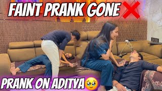 Funny prank on brother😂Gone extreme😂 Prank on aditya 😇 Aarti vlogs [upl. by Cathyleen]