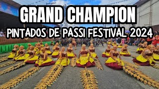 GRAND CHAMPION Tribu Baklud  Pintados De Pasi Festival 2024 Street Dancing Competition [upl. by Animrelliug]