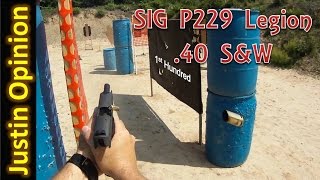 SIG Sauer P229 Legion  40 SampW [upl. by Suelo]