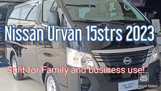 Nissan Urvan 15strs 2023 black [upl. by Charleen]