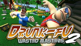 The FGN Crew Plays Drunk Fu Wasted Masters 2 quotStool Snifferquot [upl. by Auqenwahs]