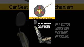 Useful Car seat recliner mechanism shorts design inovation engineering cad [upl. by Dwyer]