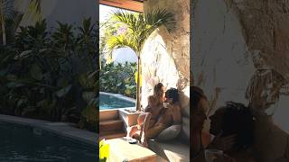 Can we Kiss forever 🥹 Living in Bali is a dream come true😍 bali couple couplegoals luxurystay [upl. by Nena560]