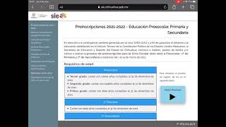 Preinscripciones 20212022 Modificación de Registro [upl. by Anyak347]