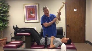 Spinal Decompression Demonstration at Advanced Chiropractic Relief [upl. by Ilario]