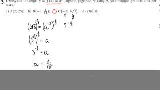 Rodiklinė funkcija 3 pamoka [upl. by Neit]