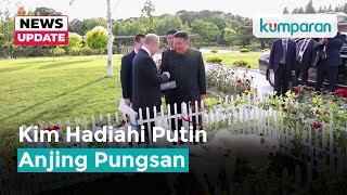 Kim Jongun Hadiahi Putin Sepasang Anjing Pungsan [upl. by Labors30]