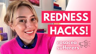 Best Hacks To Instantly Reduce Redness amp Rosacea  Dr Shereene Idriss [upl. by Jill]