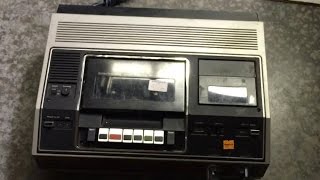 1978 RCA VCT200 VCR TeardownRepair part 1 [upl. by Furmark]