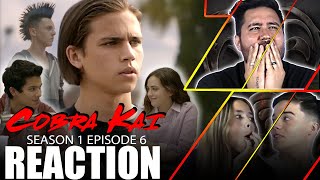 YIKES Cobra Kai 1x6 REACTION  “Quiver” [upl. by Tatum]