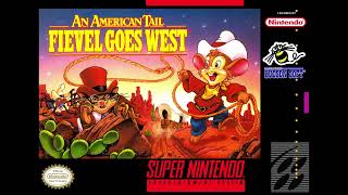 An American Tail Fievel Goes West  Lively Streets of Green River SNES OST [upl. by Zed]